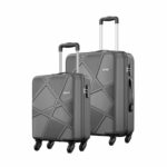 81.0% Off – Safari Polypropylene (PP) Pentagon Hardside Small and Medium Size 4 Wheels Spinner Cabin & Check-in Luggage Set of 2 Suitcase Trolley Bags for Travel Dark Grey Color 55Cm & 66Cm
