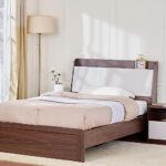 90.0% Off – Home Centre My Bed Tulip Teen Bed with Headboard Storage – Brown