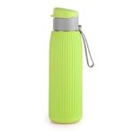 60.0% Off – CELLO Puro Steel-X Volvo 600 Inner Steel Insulated Water Bottle 630 ml, Green | Inner Steel Insulated Keeps Water Hot & Cold for Long Hours | Wide Mouth Leakproof Flip Cap Bottle for Office & Travel