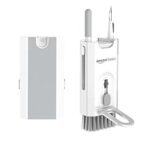 83.0% Off – Amazon Basics Portable 8-in-1 Cleaning Kit for Laptop, Mobile, iPhone, Airpods, Earbuds, Keyboard | Metal Tip Cleaning Pen | Keycap Puller | Cleaning Cloth (White)