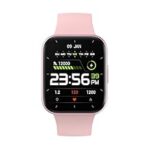 89.0% Off – AireeZ P25 Smart Fitness Watch with 1.70” HD Curved Display, Long Battery, Slim Premium Design, Steps & Sleep Tracking, HR-BP-SpO2 Monitoring, Multiple Sports Modes, IP68 Rated Waterproof (Pink)