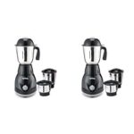 77.0% Off – Lifelong LLMG23 Power Pro 500-Watt Mixer Grinder with 3 Jars (Liquidizing, Wet Grinding and Chutney Jar), Stainless Steel blades, 1 Year Warranty (Black) (Pack of 2)