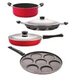 72.0% Off – Nirlon Non-Stick Spiral Bottom Heat Resistance Cookware Combo Set of 4 Pieces Offer (FP12_UP7_AP12_CS24)