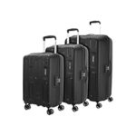 72.0% Off – American Tourister 3PC PP Ivy 2.0-8 Wheel, Set (Small + Medium + Large) Hard Suitcase for Travel/Travel Bag with Combination Lock & Smooth Sliding Double Wheel – Black, 55 Cm, 68 Cm, 79 Cm