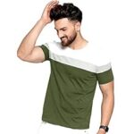 91.0% Off – AUSK Round Neck Half Sleeves Regular Fit T-Shirt for Mens