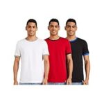 88.0% Off – Amazon Brand – Symbol Men Solid Cotton T Shirt | Plain | Round Neck | Half Sleeve – Regular Fit | Combo Pack of 3 (Available in Plus Size)