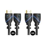 88.0% Off – C & E Gold Plated 4K HDMI to HDMI Cable | COMBO PACK [ 20-Ft | 25-Ft ] HDMI 2.0 Male to Female – High Speed Data Upto 18Gbps