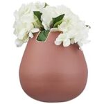 85.0% Off – Amazon Brand – Solimo Iron Vase | Rustproof | for Room Décor | Perfect for Gifting (Terracotta Color)