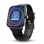 87.0% Off – Pebble Ultra Rapid 1.83″ HD Display. India’s First Fastest Charging, Premium Metal Built, Unisex Design Smartwatch (Jet Black)