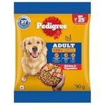 92.0% Off – Pedigree Adult Dry Dog Food, Chicken & Vegetables, 90g, Contains 37 Essential Nutrients, 100% Complete & Balanced Food for Adult Dogs