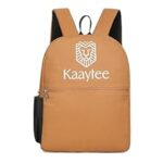 83.0% Off – Kaaytee Sparta Canvas Backpack 15.6″ Unisex Multipurpose Backpack | Canvas Material | Zippered Compartments with Pocket (Camel)