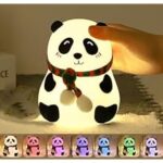 85.0% Off – Desidiya® Panda Night Lamp Silicone Touch Color Changing LED Rechargeable Night Light for Kids, Gifts for Girls & Boys | Cute Unisex Bedroom Decor | Valentine Special | Soft BPA-Free | Nightlight