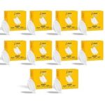 86.0% Off – Jaquar Strella Slim 5W Round Recess Down Light – Warm White, Energy Efficient LED Ceiling Light for Home and Office (Pack of 10)