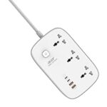 77.0% Off – Acer PowerHub Core GaN | 3 AC Outlets + 4 USB Ports (2 Type-C GaN PD 65W + 2 Type-A) | GaN Fast Charging 2500W | Surge Protection | Compact Desktop Power Strip | Overload Safety Protection