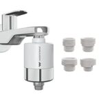 51.0% Drop – WaterScience CLEO Hard Water Softener for Tap and Shower | Shower Filter for Bathroom | Hard Water Filter for Tap – CLEO-SFU-423