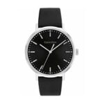 80.0% Off – Calvin Klein Modern Mesh Qtz Basic Black Round Dial Men’s Watch|Black Leather Material|Multi Color Band – 25200050