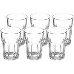 69.0% Off – Solimo Glass Tumblers, Set of 6 (350ml each)