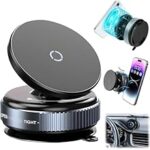 88.0% Off – rexivo 360° Magnetic Car Phone Mount, Dashboard Mount with Vacuum Suction Cup, Double Layer Magnetic Field, 7KG Load Capacity, Strong Grip Phone Holder for Car Office