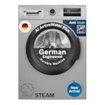 42.0% Off – Bosch 8 kg, 5 Star, AI Active Water+, Anti-Tangle, Steam Anti Bacterial, Anti-Wrinkle Fully-Automatic Front Loading Washing Machine (WAJ2826BIN, In-Built Heater, Shiny Silver)