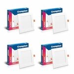 84.0% Off – Crompton Star Slim Recessed Downlighter 3W Round Natural White | Pack of 4 | False Ceiling required, Cutout: 3″ | For Hall, Bedroom, Kitchen, Office, Store