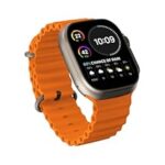 89.0% Off – eller santé® Advanced Bluetooth Calling Smartwatch with 1.99″ HD Display Heart Rate & ECG Monitor, Unlimited Watch Faces 10+ Sports Modes, Sleep Tracker Long Battery Life Silicone Strap-Orange