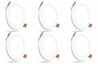78.0% Off – Crompton Star Lord 3IN1 | Recessed Downlighter | 5W | Round | 3IN1 Mood Lighting | Multi-colour | Pack of 6 | False Ceiling mounted | BIS Safe Wire