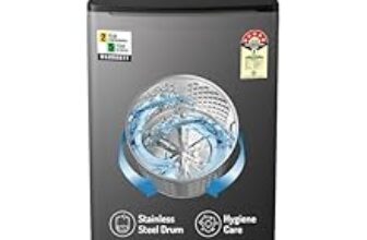 68.0% Off – VW V8 TurboWash 8 Kg 5 Star Fully-Automatic Top Loading Washing Machine (Grey)