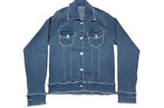 82.0% Off – NEW WORKS Girls’ Denim Jacket, Blue, Buttoned | Denim Jacket For Kids