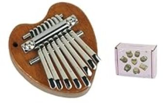 96.0% Off – Mini Thumb Piano for Music Lovers, Mini Piano, Thumb Pianos – Portable 8-Key Finger Instrument with Padded Bag, Unique Musical Gift for Beginners and Enthusiasts