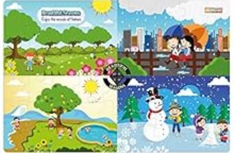 88.0% Off – Zigyasaw Beautiful Seasons Premium Giant Floor Puzzle Game | Creative Challenging Educational Puzzles for Kids(Above 3 Years)