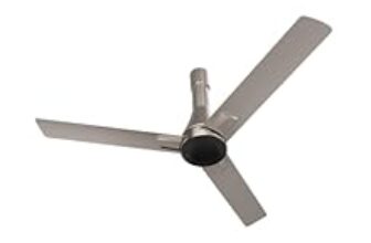 60.0% Off – Bajaj Voittaa 1200MM BLDC Ceiling Fans For Home | BEE 5 Star Rated Energy Efficient | 100% Copper Motor | High Air Delivery | RF Remote | 2-Yr Warranty 【Slate Gold & Chrome】