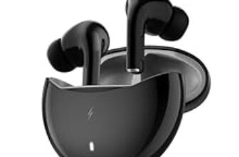 92.0% Off – Fire-Boltt Aero TWS Earbuds Custom EQ, Wireless Bluetooth 5.4, Music & App Support, 50H Playtime, Fast Charging Case, 50ms Low Latency for Gaming, Touch Controls, IPX4 Waterproof, Clear Calls – Black