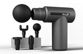 78.0% Off – Cult Impact Deep tissue massage gun, 3000mAh battery, 6-speed intensity, Silicone round head, Full body gun massager.