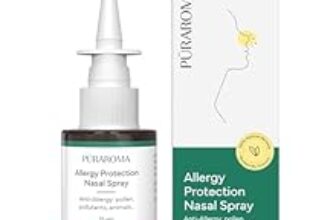 89.0% Off – Puraroma Allergy Protection Nasal Spray 15ml | Shields Against Pollen, Dust & Pollution | Reduces Sneezing & Irritation | No Chemical Antihistamines | Non Addictive | Fast Relief | Formulated in EU