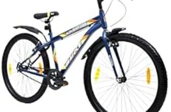 74.0% Off – BUKE Adventure 27.5T: Glossy Blue MTB, Rigid Frame and V’ Brake