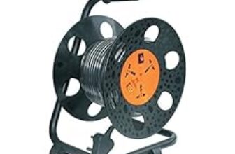 97.0% Off – MX Extension Reel 3 Sockets W/20 m Power Cable 5 A Surge Protector-MX 3153A (Black)