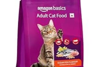 79.0% Off – Amazon Basics Dry Cat Food | 1 Kg Trial Pack| Ocean Fish | with Real Chicken Meat & Fish | Suitable for Adult Cats | Packed with Protein | Suitable for All Breeds