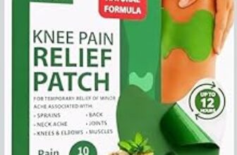 88.0% Off – WONLYKART Herbal Knee Pain Relief Patches,Inflammation Patch Sticker | Instant Relief from Pain | glucocare Joint Pain Relief Products Natural Wormwood Extract Patch (1 pack- 10 patches) (1)