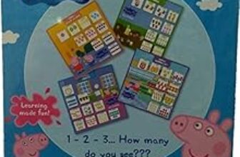 86.0% Off – Funskool Games, Peppa Pig, 123 Game, Educational Game, Counting & Matching Skills, 1, 4 Players, 3 & Above for Kid