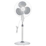 79.0% Off – amazon basics 16-Inch Pedestal Fan | Tilting Head | 1400 RPM | Silent Operation| 400mm Sweep Length (Grey)