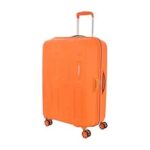 64.0% Off – American Tourister Medium Ivy 2.0-8 Wheel, 68 CM Hard PP Check-in Suitcase for Travel/Trolley Bag for Travel/Travel Bag with Combination Lock & Smooth Sliding Double Wheel – Tan Orange