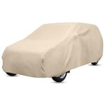 87.0% Off – Amazon Brand – Solimo 7 Seater Car Cover, Beige (Innova, Innova Crysta, Ertiga, Marazzo, Etc.), for Car