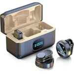 94.0% Off – esportic 𝟏𝟓 𝐘𝐞𝐚𝐫 𝐖𝐚𝐫𝐫𝐚𝐧𝐭𝐲 Q8 Dual Wireless Lavalier Microphone, LED Display Charging Case, Type-C, 40H Battery Life, Noise Cancellation, Video Recording, Streaming, Singing, Conference.