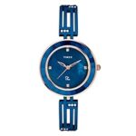 73.0% Off – TIMEX Fria Analog Watch for Women with Mother of Pearl Round Dial & Blue Brass Bracelet Band Water Resistant Women’s Wrist Watches – TWEL16203