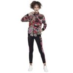 94.0% Off – CHKOKKO Women Printed Zipper Full Sleeves Track Suit