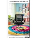 99.0% Off – Sapiencepublishing Ergonomics Black Melange Mesh Desk Chair | Lumbar Support and Adjustable Arms | Mid-Back Swivel Rolling Office Chair