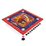 89.0% Off – Amazon Brand – Jam & Honey Spiderman Carrom Board for Kids | 20×20 Inch | Multi-Game Board with Ludo & Snake & Ladder | Indoor Family Game Set | Multicolour