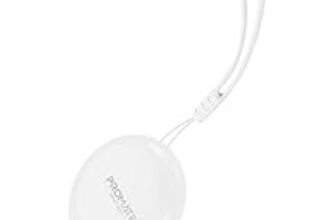 77.0% Off – Promate Ultra-Compact Smart Precision Tracking Wireless Tag for Apple Find My App, Apple Certified,Loud Alarm Sound, IPX6 Water Resistant, Lost Mode.ProTag 1