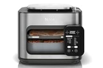 58.0% Drop – Ninja Combi (SFP701IN) 14-in-1 Multi-Cooker, Oven, & Air Fryer (12.5L) –, HyperSteam & Air Fry Technology, Cooks 3-Part Family Meals in 15 Mins, Healthy Oil-Free Cooking, Digital Display, SS cavity