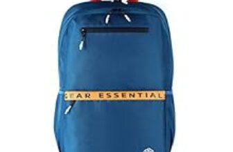 82.0% Off – Gear LOGI-Q 27L Medium Water Resistant 5 Compartment Laptop Backpack/Backpack/Office Bag with Trolley Sleeve for Men/Women (Teal-Yellow)